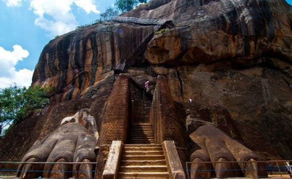 Puerta del león Sigiriya