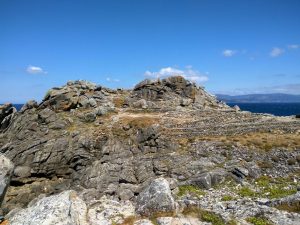 Castro de Baroña, España - Azotado por el océano Atlántico