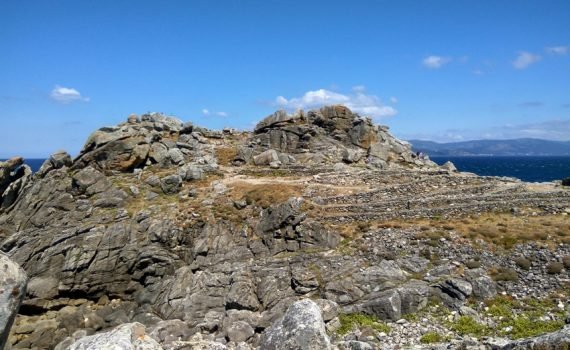 Castro de Baroña, España - Azotado por el océano Atlántico