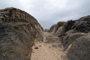 Castro de Baroña, España - Azotado por el océano Atlántico