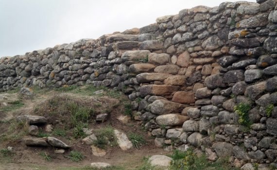 Castro de Baroña, España - Azotado por el océano Atlántico