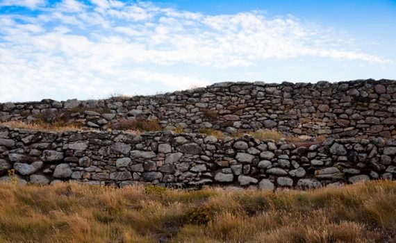 Castro de Baroña, España - Azotado por el océano Atlántico