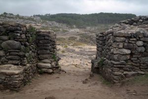 Castro de Baroña, España - Azotado por el océano Atlántico