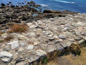 Castro de Baroña, España - Azotado por el océano Atlántico