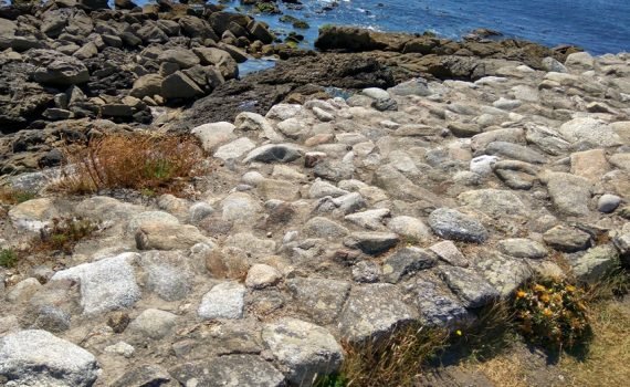 Castro de Baroña, España - Azotado por el océano Atlántico