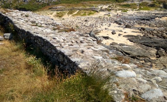 Castro de Baroña, España - Azotado por el océano Atlántico