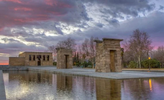 Templo de Debod, España - Un pedazo de Egipto en el corazón de Madrid