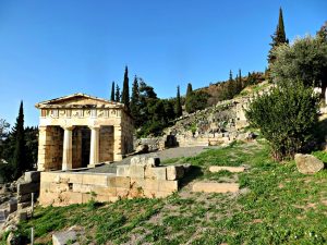 Delfos, Grecia - El oráculo en el ombligo del mundo